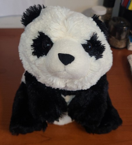 Wild Republic Panda Bear Plush 10 inch Black/White K & M Stuffed Animal Toy. Item image 2