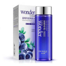 Bioaqua Blueberry miracle glow wonder Face Toner Makeup water Smooth Fac... - $15.66