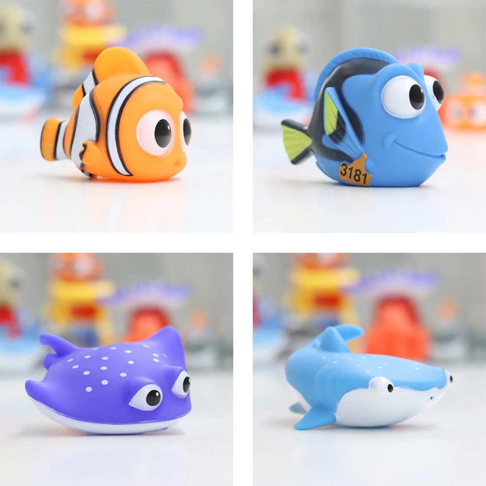 Finding Nemo Baby Bath Squirt Toys Kids Funny Soft Rubber Float Spray Water - £12.91 GBP+
