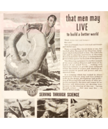 1944 US Rubber Company Water Rescue Advertisement WW2 Era Serving Scienc... - €25,82 EUR 1944 US Rubber Company Water Rescue Advertisement WW2 Era Serving Scienc... - €25,82 EUR