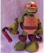 Nickelodeon Teenage Mutant Ninja Turtle Michelangelo Half Shell 2014  - £7.83 GBP