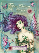 Fairy Wisdom Oracle Cards Spiritual Dimensions Guidebook Amy Brown - £24.44 GBP