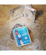 Unique THE CAT IN THE HAT Book Locket NECKLACE vintage CLASSIC retro DR ... - $14.14 CAD