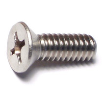 1/4&quot;-20 x 3/4&quot; 18-8 Stainless Phillips Flat Machine Screws MSFSS-341 (45 pcs.) - £11.33 GBP