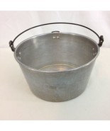 Wearever Vtg USA Made Aluminum Bucket Stockpot NO LID - £30.86 GBP