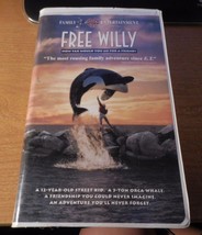 FREE WILLY VHS Family Classic Excellent Condition - £6.12 GBP