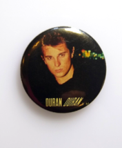 Duran Duran Roger Taylor Vintage 1983 Badge Button Pin Pop Rock New Wave Band - £10.81 GBP