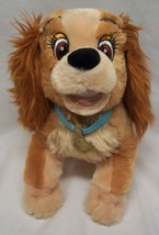 Disney Store Lady And The Tramp Cute Soft Lady Dog 12&quot; Stuffed Animal Toy New - £19.82 GBP