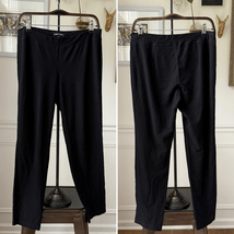 Eileen Fisher Black Pull On Ankle Length Pants S - $28.80