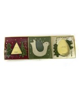 Pier 1 Imports Picture Frames Set 3 Cloth Beaded Holiday Homespun Christmas - $20.51 CAD