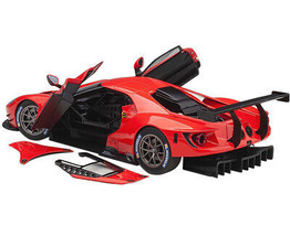 Ford GT Le Mans Plain Color Version Red 1/18 Model Car Autoart - £225.64 GBP