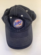 Miller Lite Beer Hat Blue Legends 2004 Adjustable good used condition - $9.89