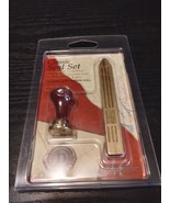 Classic Initial Sealing Set Wtih Red Wax Letter Q, MSH725-Q - $178.97 MXN