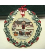 Longaberger Collector&#39;s Club Christmas Ornament 1999 RIDING THROUGH THE ... - $17.99