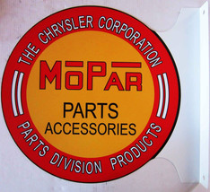 MOPAR Parts Flange Sign 12&quot; Diameter - $60.00