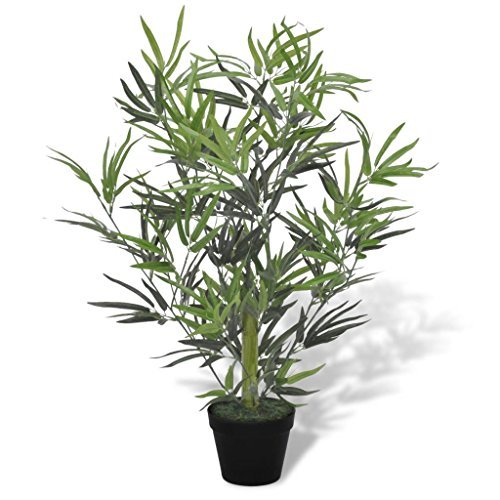Primary image for Artificial Bamboo Tree with Pot 31"