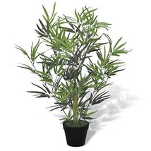 Artificial Bamboo Tree with Pot 31&quot; - £38.00 GBP