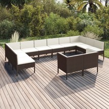  Garden Lounge Set Brown and Cream White - $2,154.12 CAD