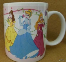 Disney Princesses Mug Cinderella Belle Aurora 4&quot; Gibson and Disney - £11.68 GBP