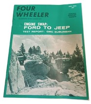 Four Wheeler Magazine JULY 1965 Idaho Ghost Town GMC Suburban Ford Fairlane - £16.46 GBP