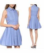 Revolve a.c.e Jules Pleated Dress Blue Size Small - $68.95 CAD