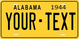 Alabama 1944 License Plate Personalized Custom Car Auto Bike Motorcycle Moped - $10.99+