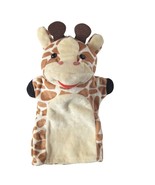 Melissa And Doug Giraffe Hand Puppet Zoo Animal Stuffed Toy 9.5&quot; - $14.89