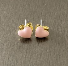 Gorjana Blush Heart Charm Stud Earrings - $29.99