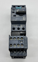 Siemens 3RV2011-1EA10 Motor Starter W/Power Contactor and Auxiliary Cont.  - $118.00