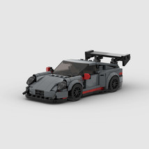 Children&#39;s Toy Car Racing Model MOC Building Blocks Puzzle DIY - £25.51 GBP