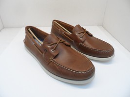 Sperry Top Sider STS23606 Men's Authentic Original Cross Lace Boat Shoe Tan 7M - $56.99