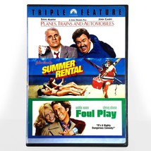 Foul Play / Summer Rental / Planes, Trains Automobiles (3-Disc DVD, 1978-1987) - £12.59 GBP
