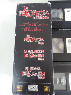 La Prophecy 666 The Omen La Trilogia 3 X VHS Horror Edizione 20 Anniversario T2 Item image 5