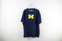 Vtg Nike Mens XL Faded Travis Scott Center Swoosh University of Michigan T-Shirt - $54.40