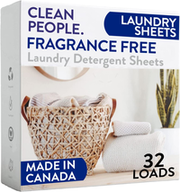 Clean People Laundry Detergent Sheets - Recyclable Packaging, Hypoallerg... - $17.68