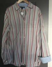 Express Mens Dress Shirt  Classic Fit Size Long Sleeve Classic Size XL - £11.80 GBP