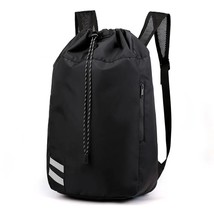  Backpack Ox Fabric Bucket Drawstring Waterproof Outdoor Fitness Football Soccer - £88.25 GBP