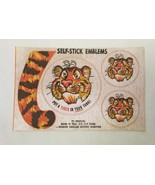 Vintage ESSO Exxon Put Some Tiger in Your Tank Self Stick Emblem - £2.32 GBP