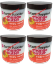 ( Lot 4 ) Earth Supplied Mango Butter Body Creams w/ Aloe &amp; Vit E Brand New - $178.19