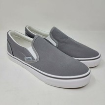 CU114U Women&#39;s Loafers Sz 8 M Classic Slip On Trainer Shoes Casual Gray - £22.00 GBP