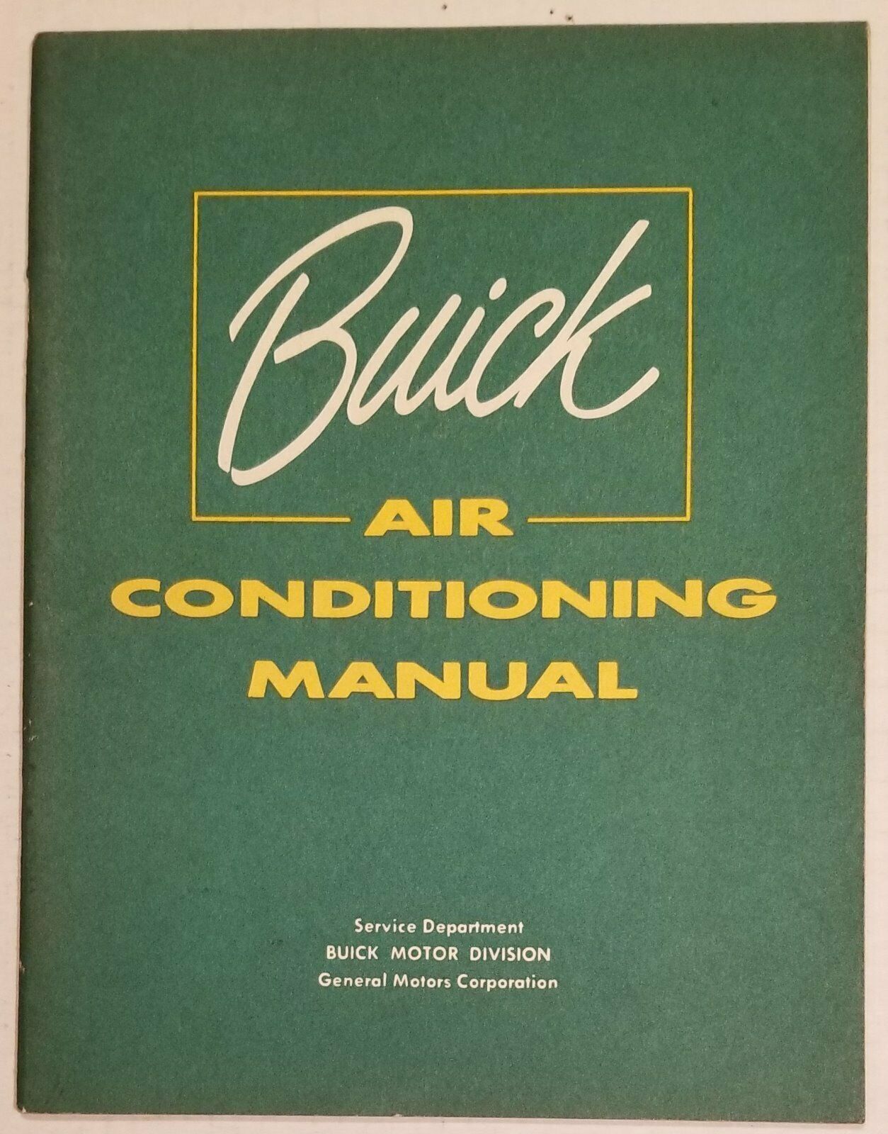 1953 Buick Air Conditioning Manual Original Excellent Condition - £29.95 GBP