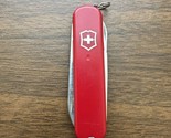 Rare Red Keyring Retired 74mm Victorinox Ambassador Swiss Army Knife, Gr... - $72.74
