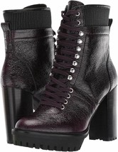 Vince Camuto Ermania Crinkle Leather Platform Hiker Booties, Multi Sizes... - £120.15 GBP