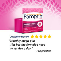 Pamprin Max Formula Caplets 24 Caplets (Pack of 2) - $358.19 MXN