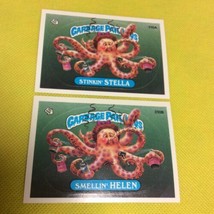 1987 Topps Garbage Pail Kids Ser 8 Stinkin&#39; Stella 310a Smellin&#39; Helen 3... - £10.18 GBP