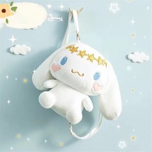 Sanrio Backpack   Cinnamoroll Melody Kuromi Kawaii Plush Messenger Cute Diagonal - $136.49
