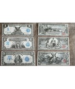 High quality COPIES with W/M United States Silver Notes 1896-1899 FREE S... - £31.27 GBP