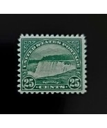 1922 25c Niagara Falls, Yellow Green Scott 568 Mint F/VF LH - $11.98