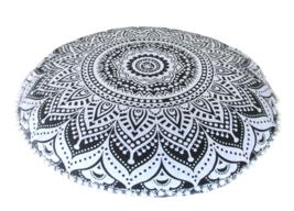 New 32&quot; Inches Round Cushion Cover Indian Ombre Mandala Floor Pillow Meditation - £23.62 GBP
