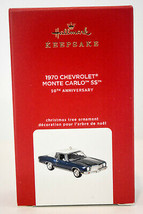 Hallmark  1970 Chevrolet Monte Carlo SS - 50th Anniversary Ornament 2020 - £31.87 GBP